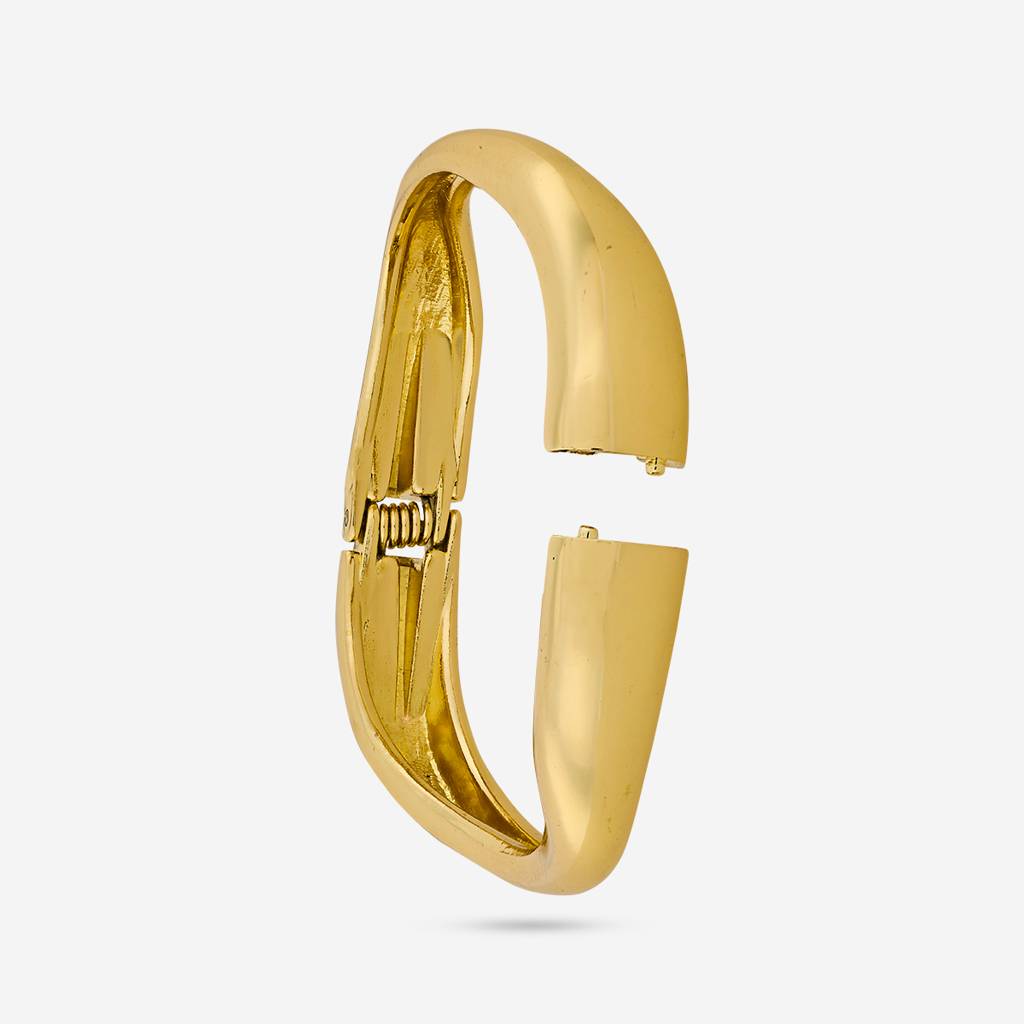 Gold - Plated Casual Wear Trendy Kada - 458925 : 458925