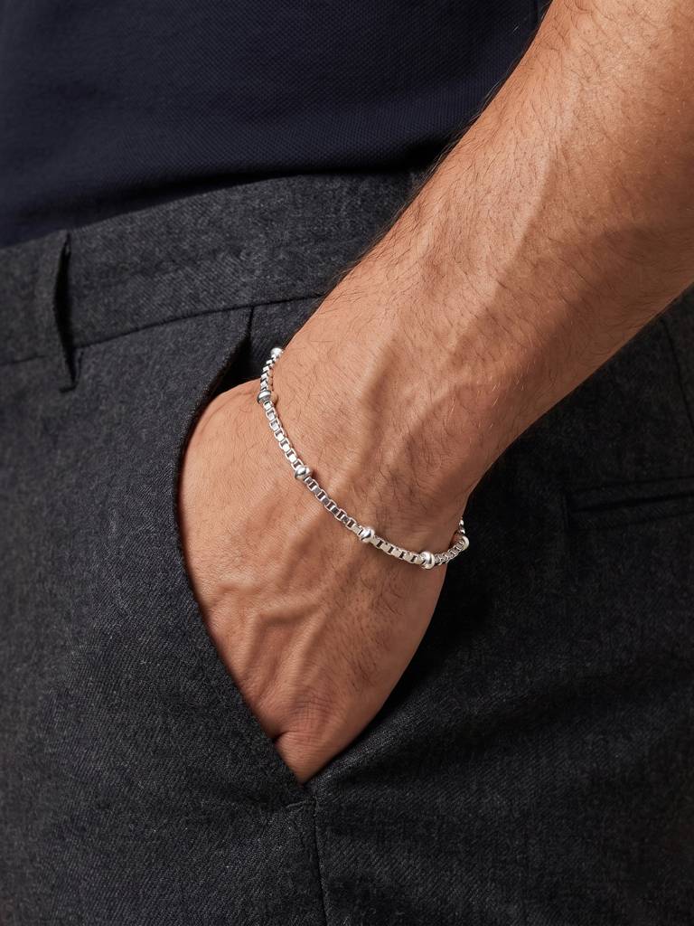 Beaded Box Chain Bracelet : IVLB4017