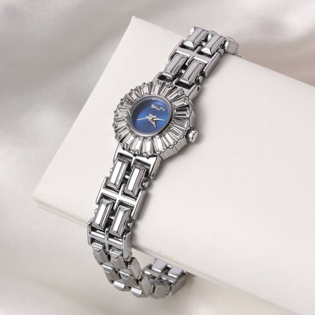 Midnight Sparkle Royal Blue Vintage Watch : WT-S-0019-S-BU
