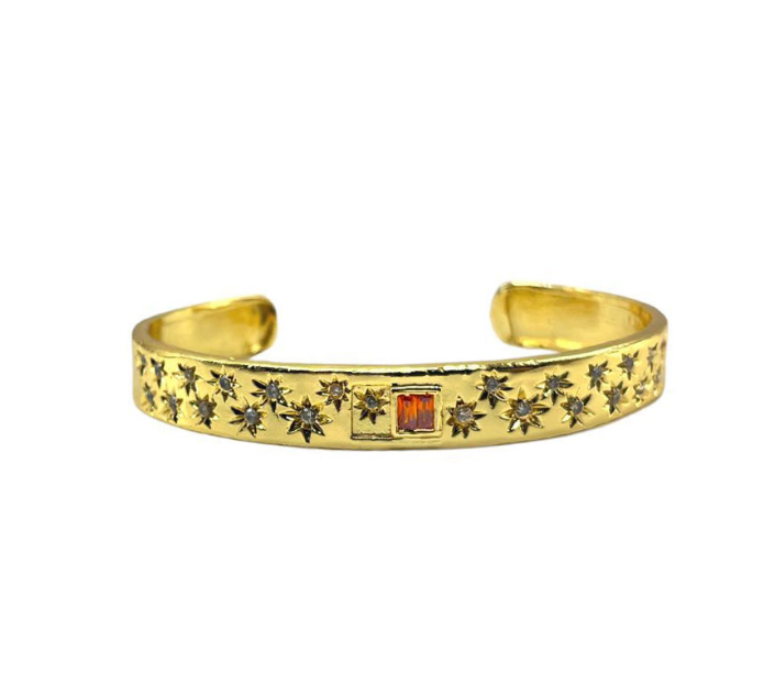 Blissful Colours Starry Cuff Bracelet : DBC04CB
