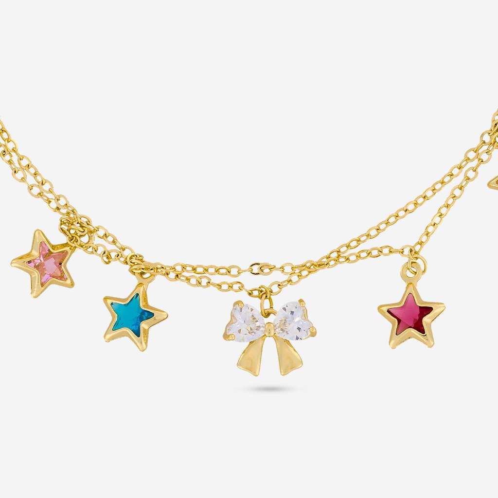 Multi Gold - Plated Casual Wear Trendy Bracelet - 468299 : 468299