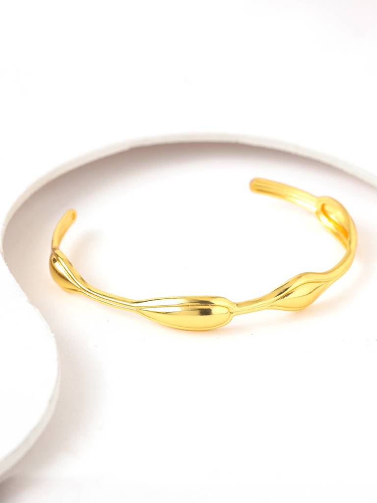 Flow Tide Dewdrop Cuff Adjustable Bracelet : 8905124576764