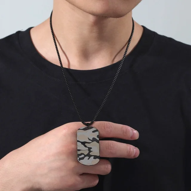Lone Wolf  Dog-Tag Chain : MN1S0356