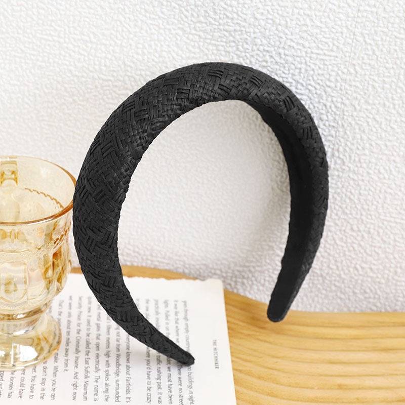Noir Snugpop Hair Band : HX-HB-S-0051-BK