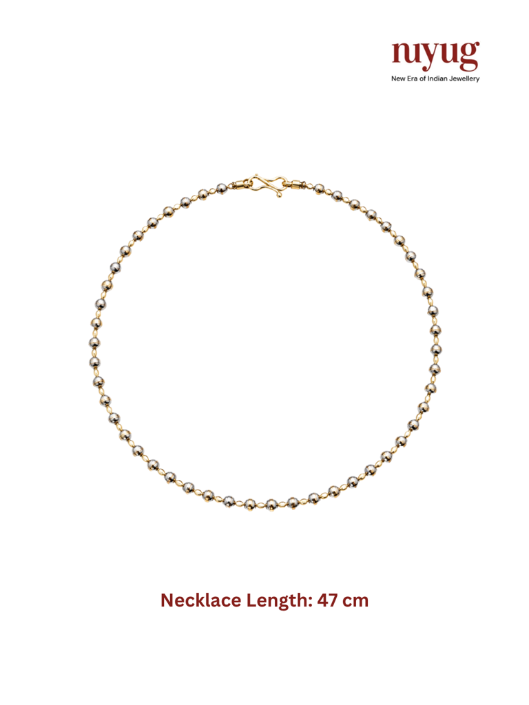 Golden Rhythm Matarmala Chain 18 Inches : YI24A1029N