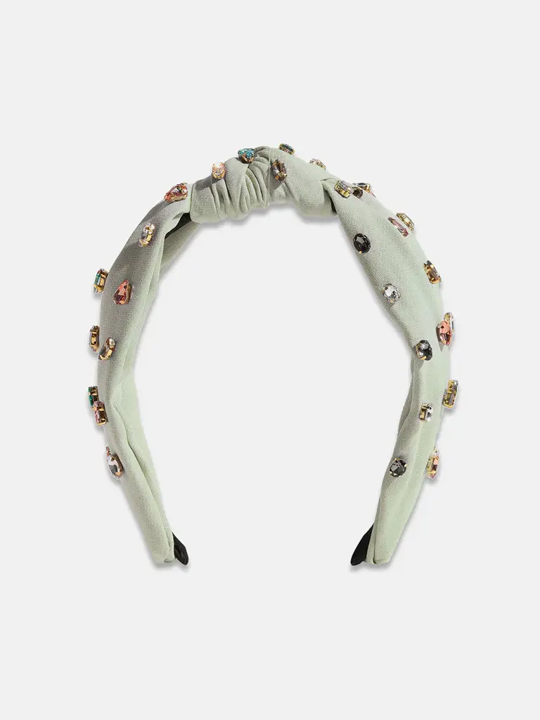 Nolana-Sohi Embellished Crystal Stone Studded Hairband : SOHIBD9576
