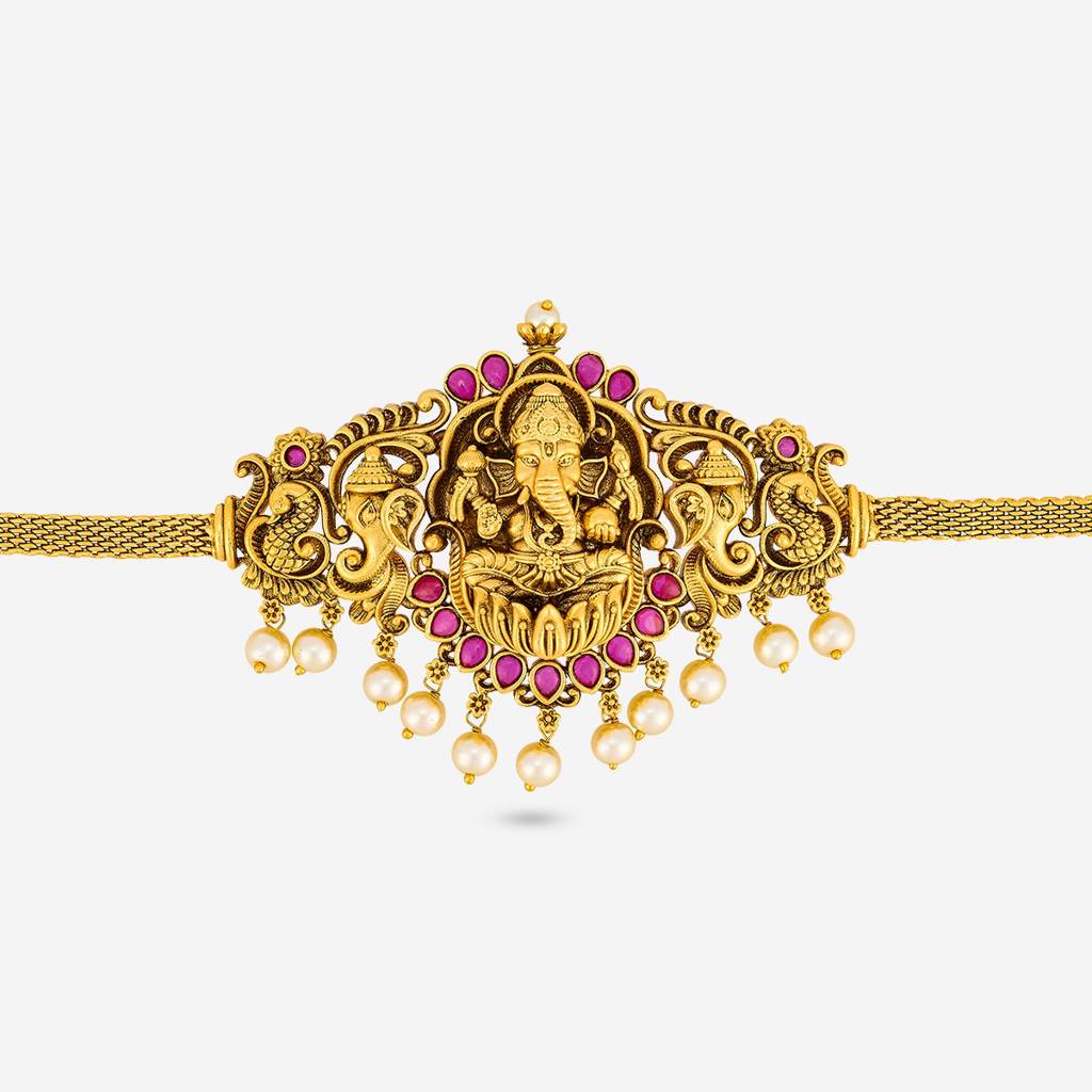Ruby Gold Plated - Bridesmaid Antique Bajuband - 462696 : 462696