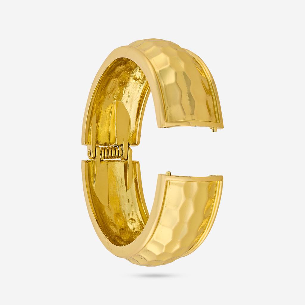 Gold - Plated Casual Wear Trendy Kada - 458912 : 458912