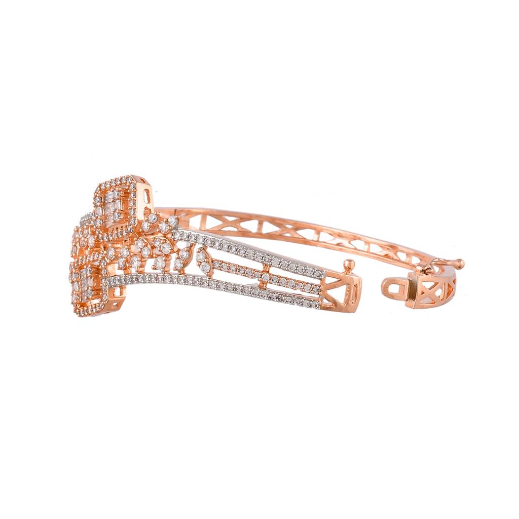 Sparkling Elegance Cz Heavily Embellished Bracelet : 8905124499391