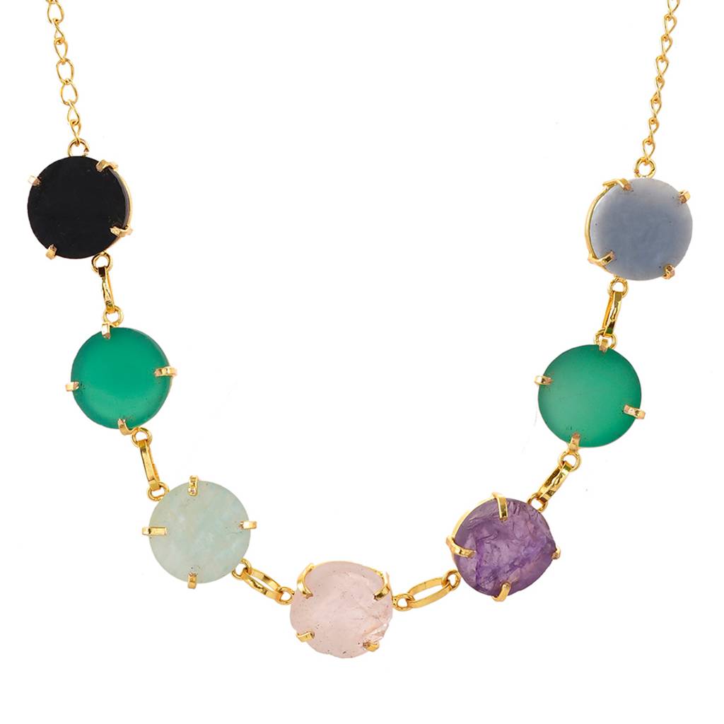 Voyage Color Splash Vogue Necklace : 8905124548877