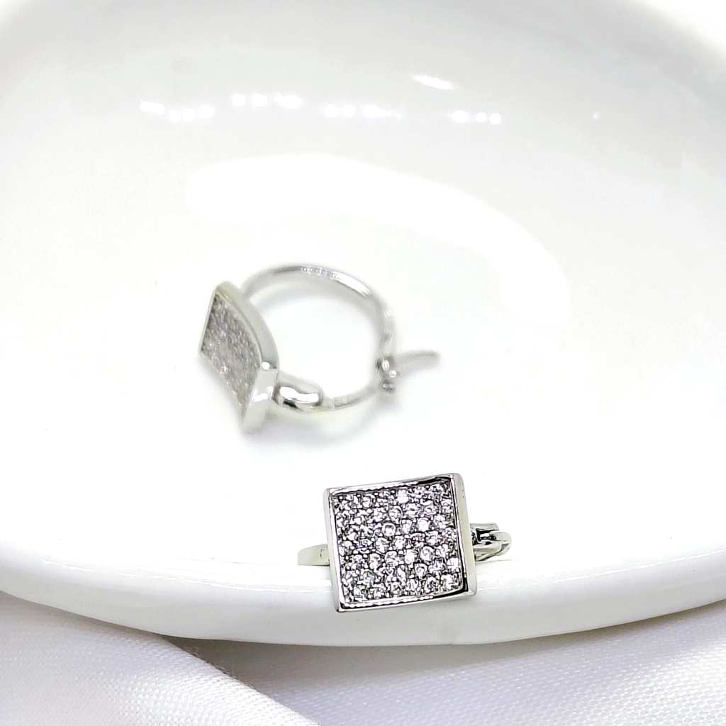Soft Shine 925 Silver Earrings : RER-120012