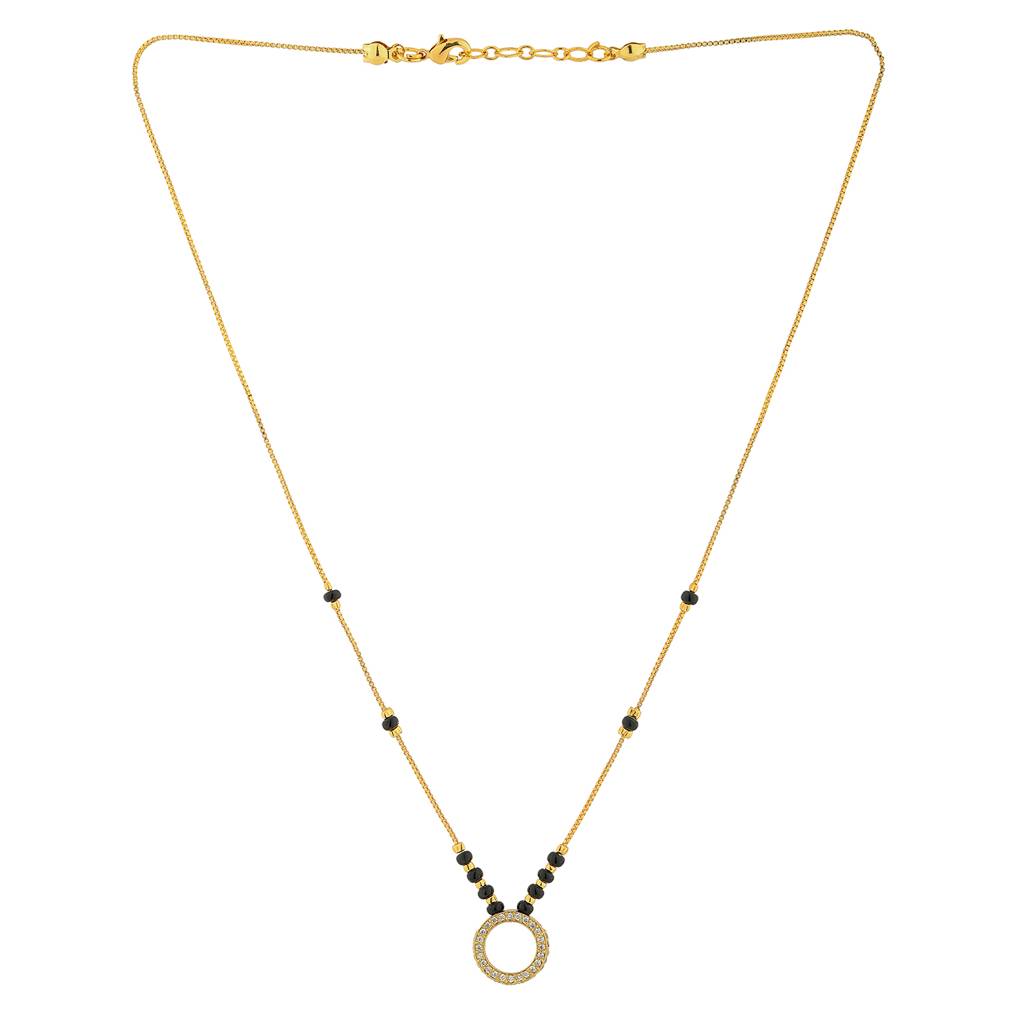 Gold Essentials Eternity American Diamond Mangalsutra : 8905124566123
