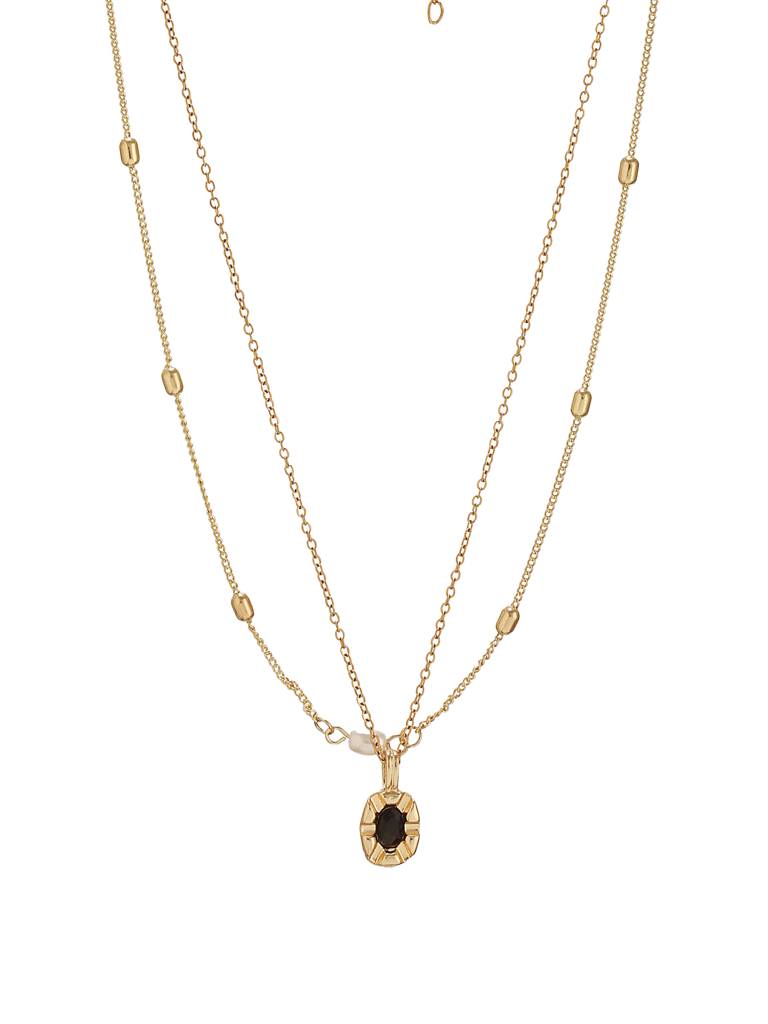 Midnight Muse Layered Necklace : Z-NL-019