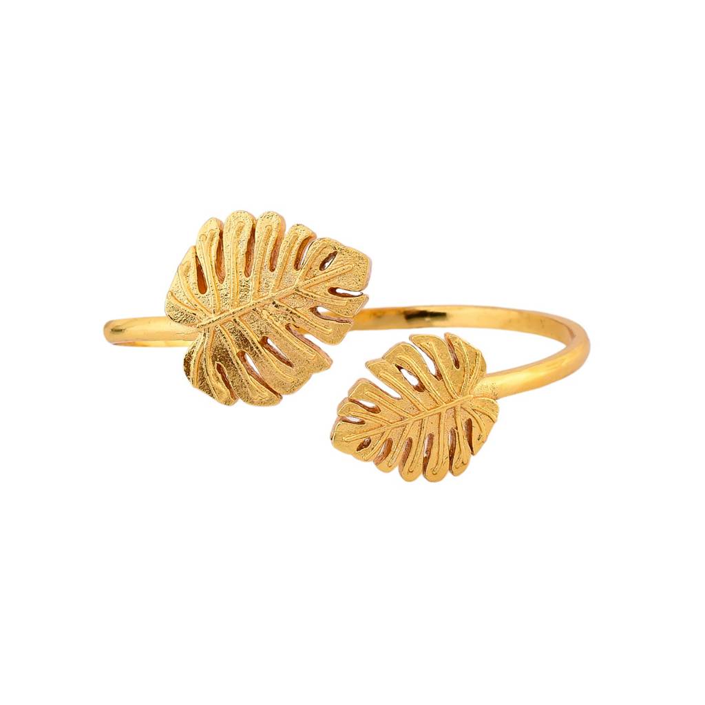 Hawaii Monstera Wrap Cuff : 8905124521658
