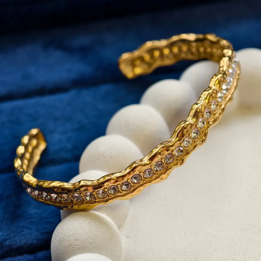 Sera Serpent Wave Cuff : PST088