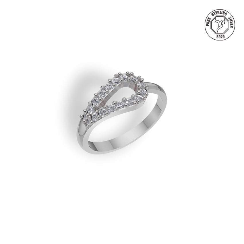 Radiant Teardrop Rings : TRLRIMP0007