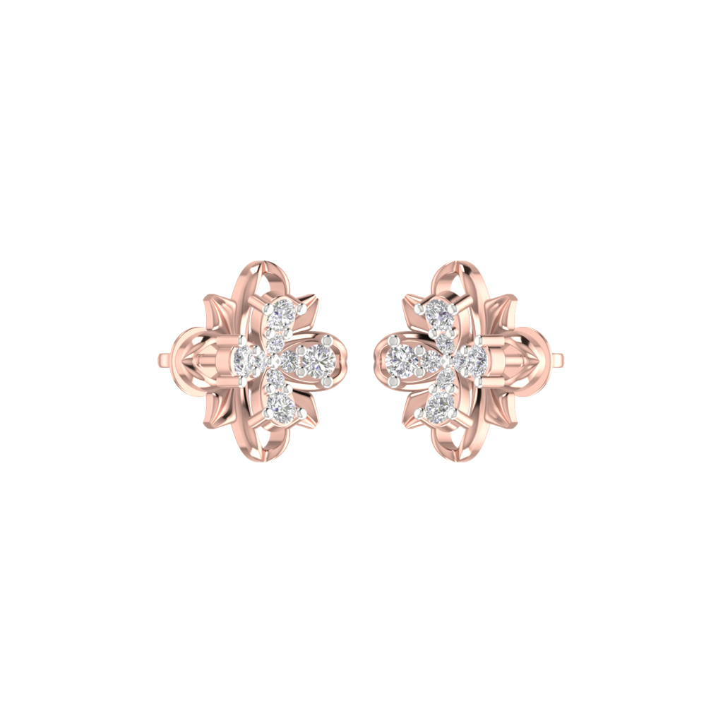 Avsar 9K Bis Hallmarked | Earring For Women/Girls | Ave1024 : AVE1024PC