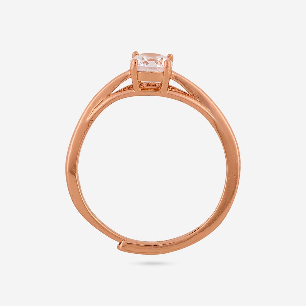 Plated Casual Wear Trendy Zircon Finger Ring - 467153 : 467155