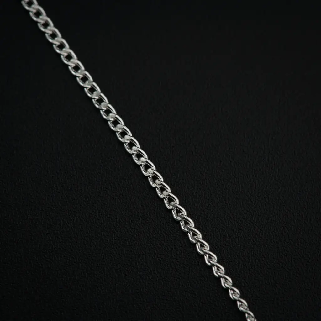 Silver Ripple Necklace : 72307863