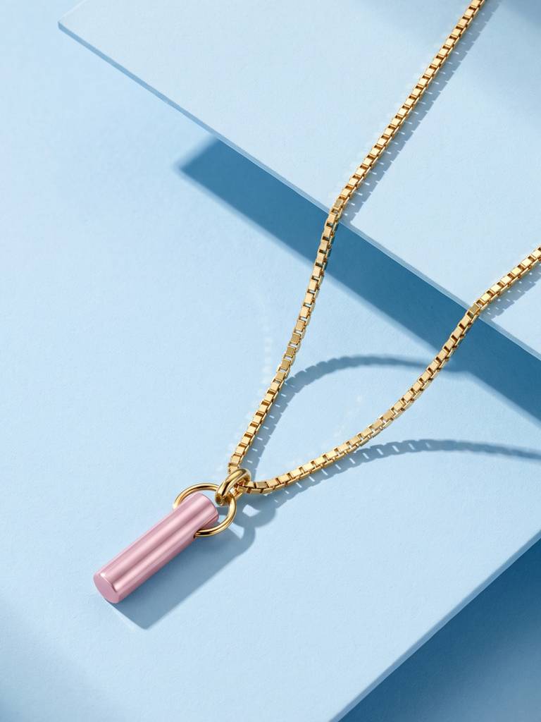 Aura Birthstone Necklace (Oct) : AJBSNC110