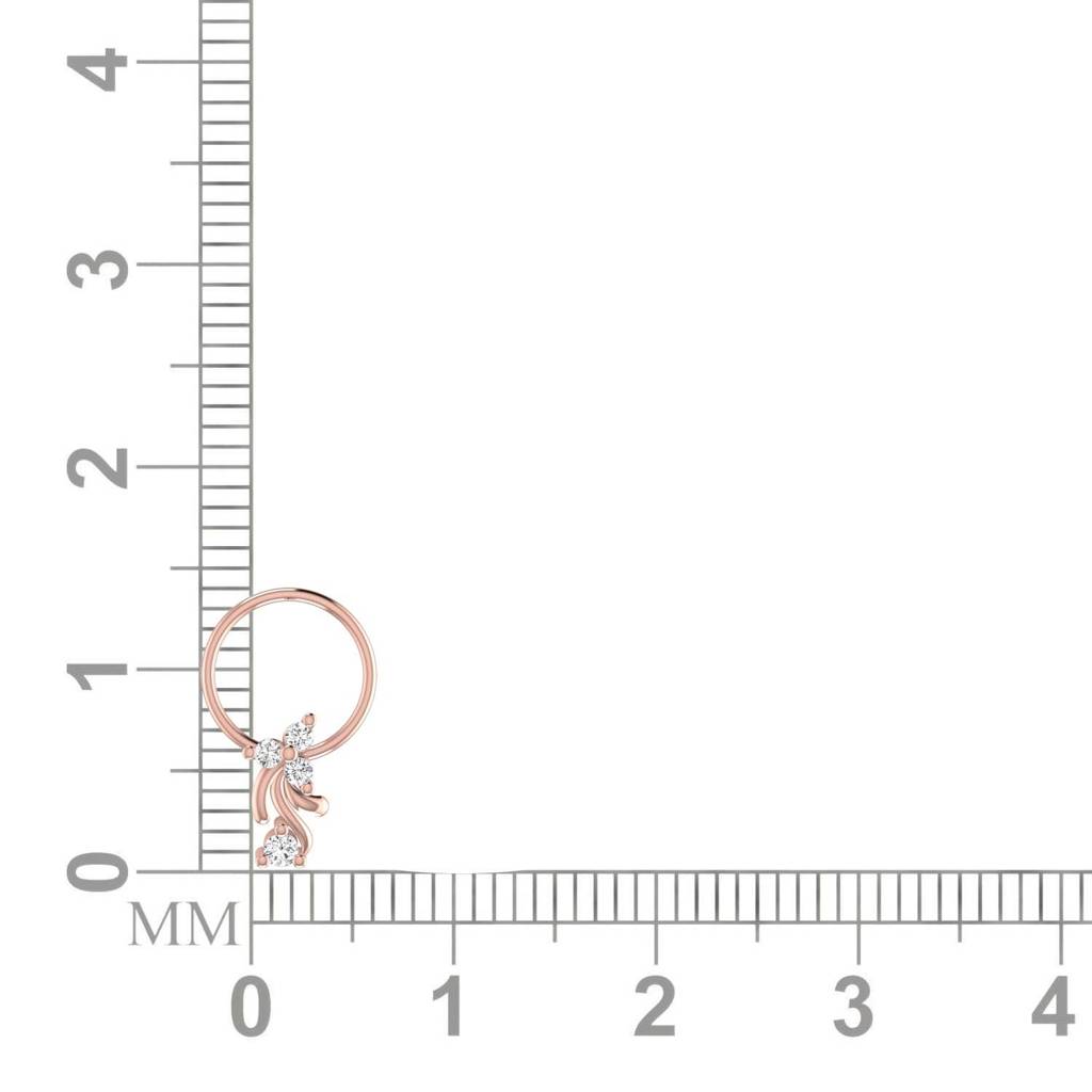 Avsar 9K Bis Hallmarked | Nosepin For Women/Girls |  Avno238 : AVNO238PC