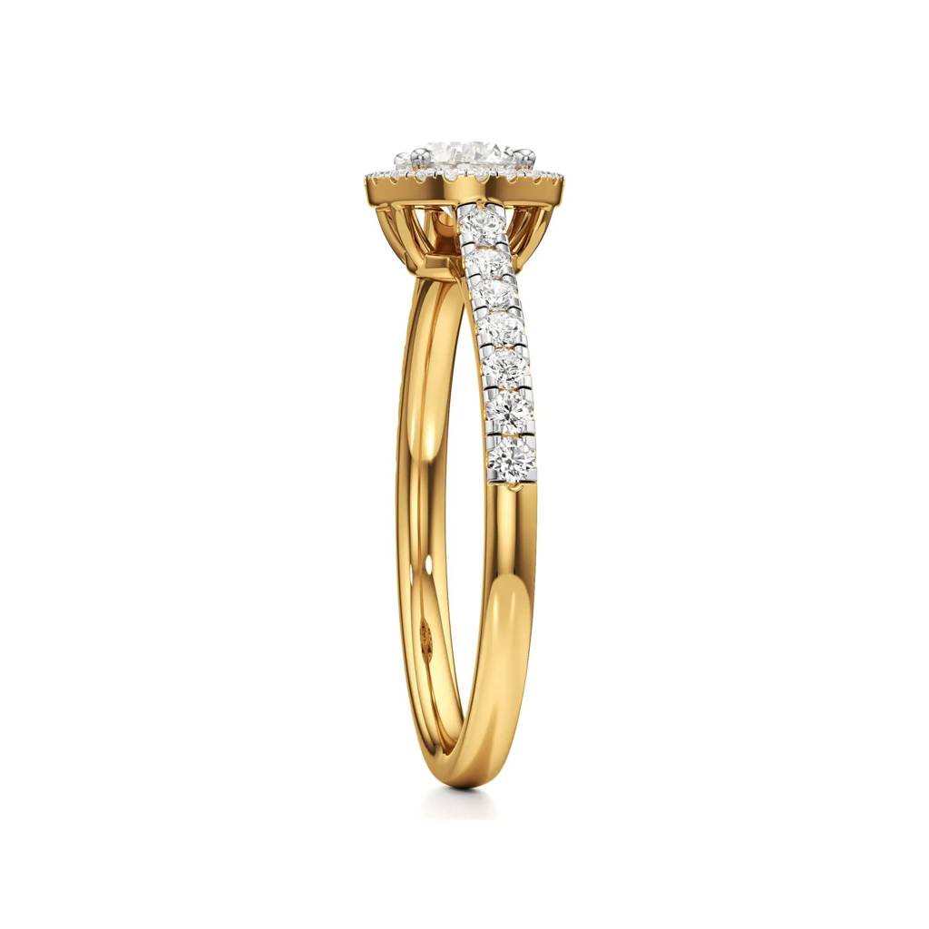 Endless Promise Engagement Ring : WLR_031_YL_14K_6