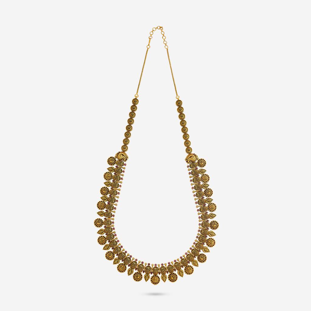 Ruby Gold - Plated Bridesmaid Antique Necklace - 456486 : 456486