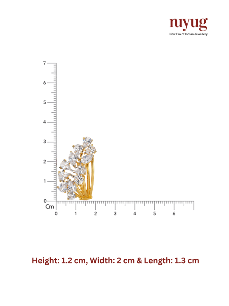 Pear Shaped Diamond Hoop Earrings : YI24A1022E