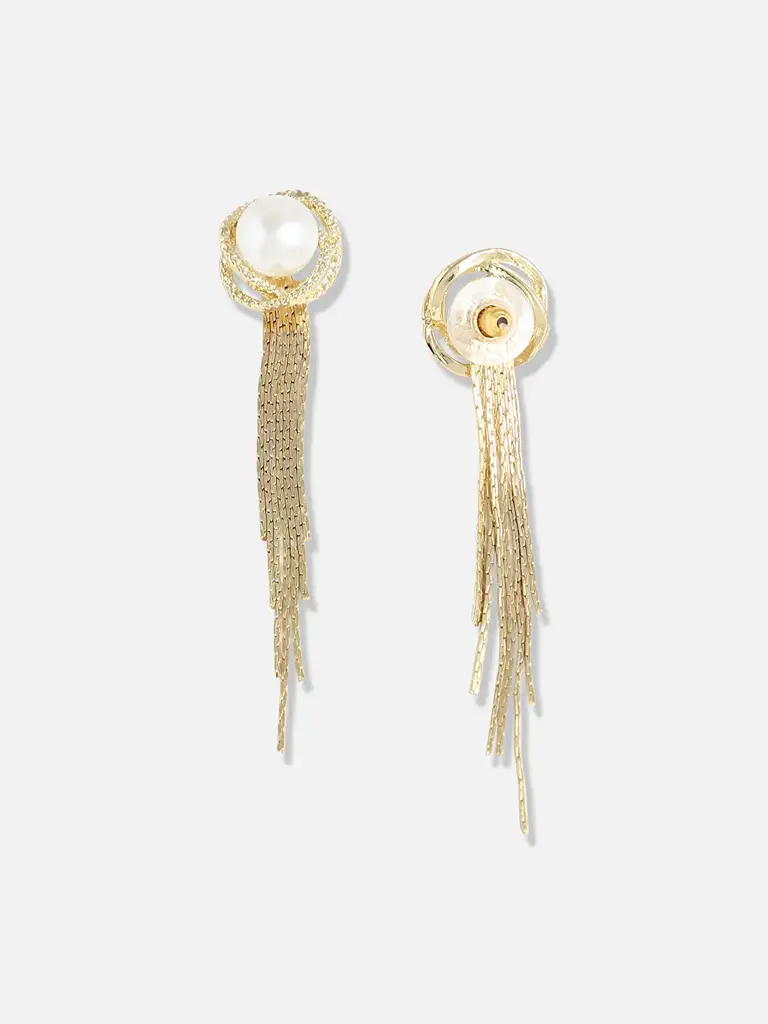 Anahi-Gold Plated Designer Stone Party Drop Earring For Women : SOHEAR3162