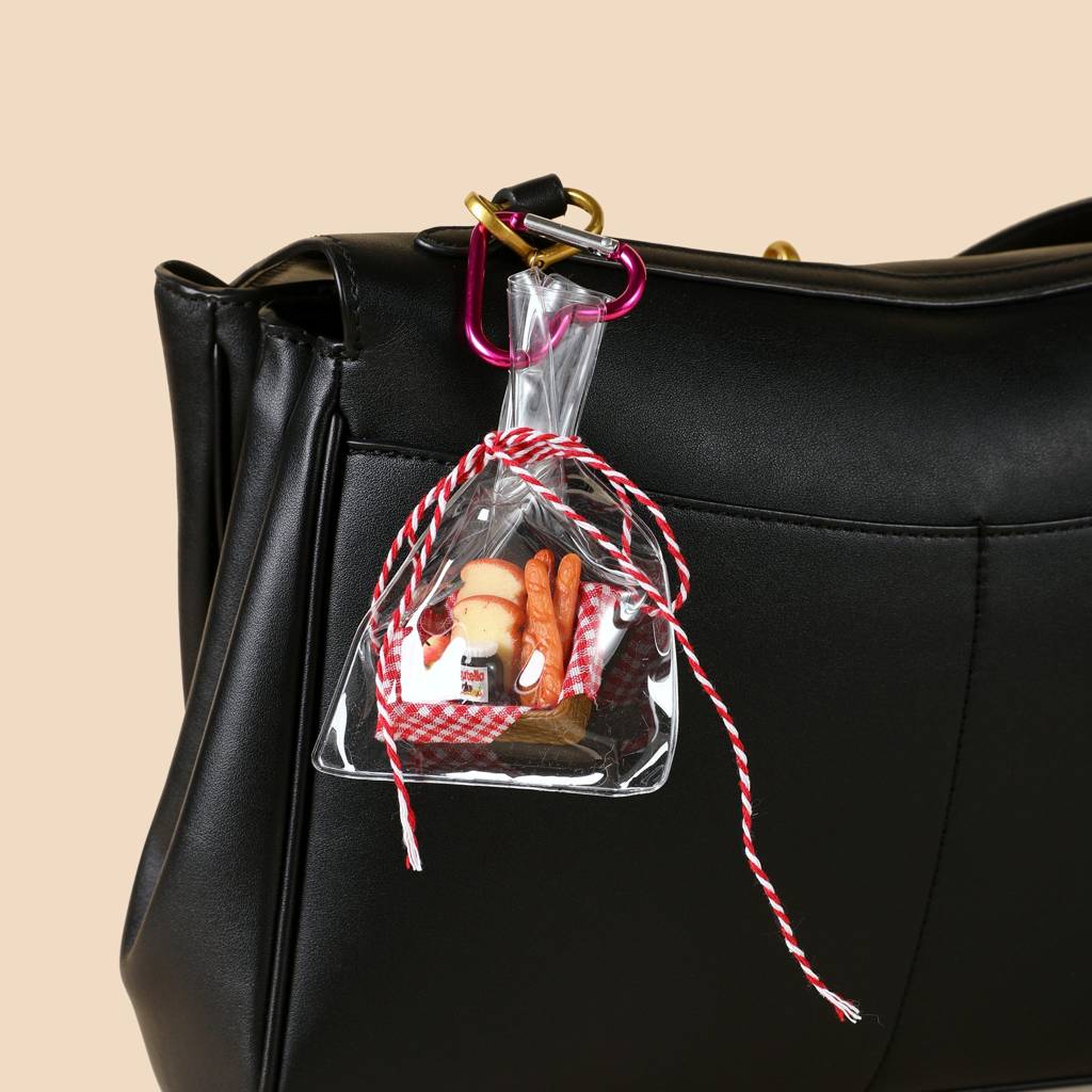Mini Picnic Food Bag Charm : C-BG-0095-ML