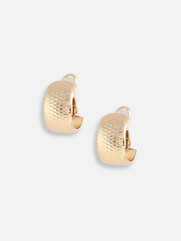 Modesty-Gold Plated Party Designer Drop Earring For Women : SOHEAR6750