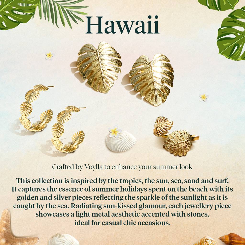 Hawaii Hibiscus Ring : 8905124521221