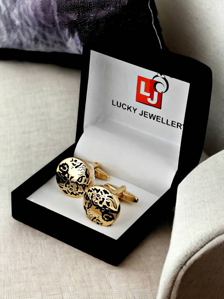 Men Jewellery Sleeve Cuff Shirt Button | Blazer Cufflinks Pair Set For Men.. : 590-CHC4-1111