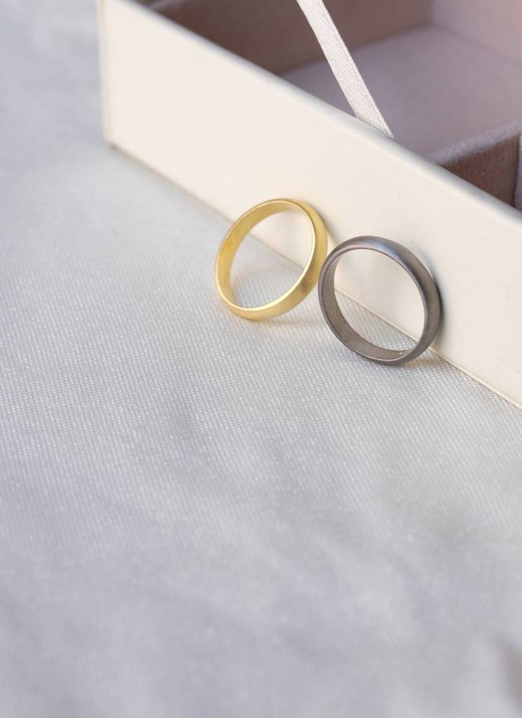 4 Mm Matte Ring : RIN_4MM_GV5_2277