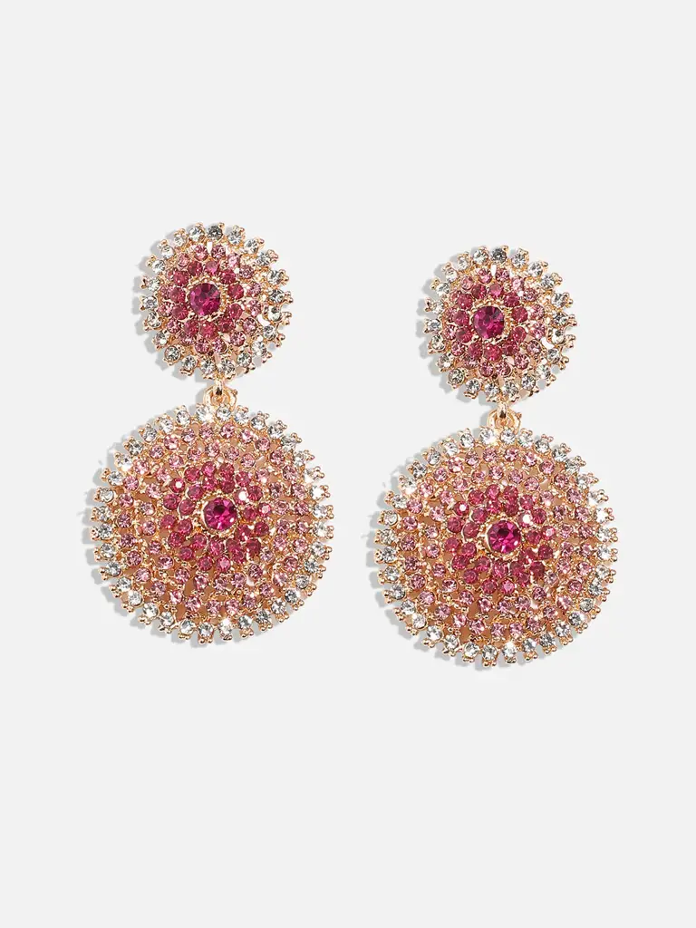 Inika-Women'S Crystal Cluster Drop Earringss : SOHIER8048