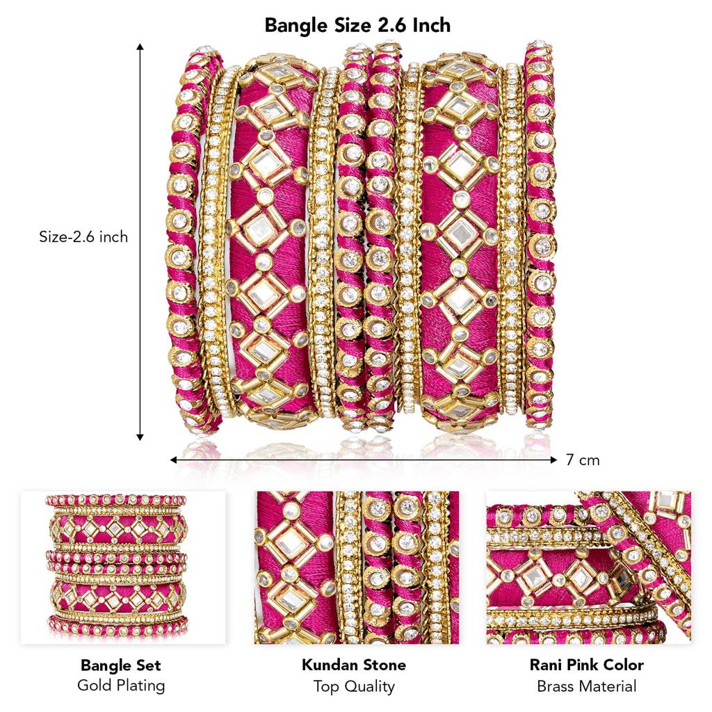Traditional Chuda Bangle Set For Women : PF51B103RPW