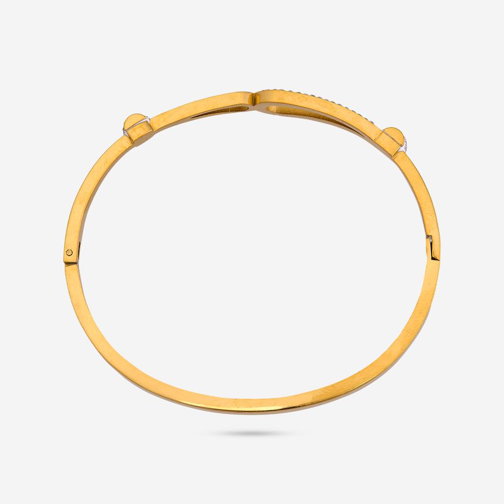 Gold - Plated Casual Wear Trendy Kada - 464286 : 464286