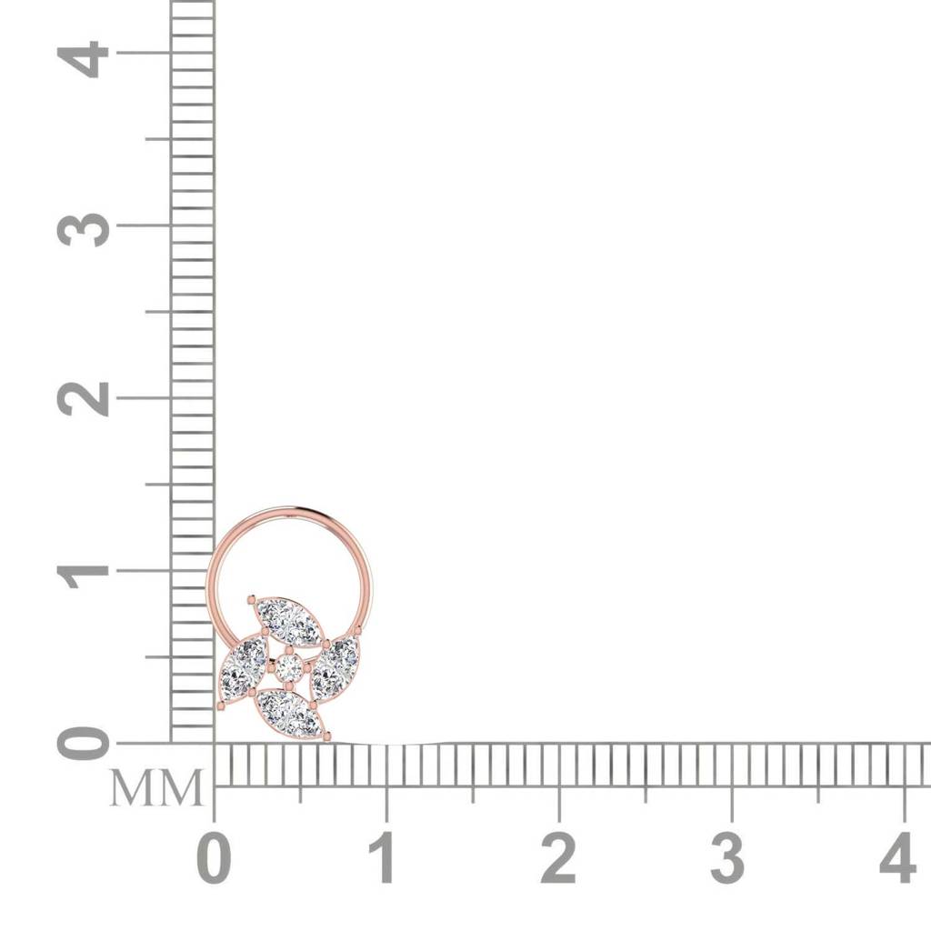 Avsar 9K Bis Hallmarked | Nosepin For Women/Girls |  Avno056 : AVNO056PC