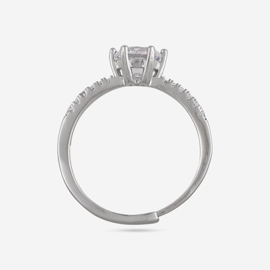 Gold Plated Casual Wear Trendy Zircon Finger Ring - 475398 : 475399