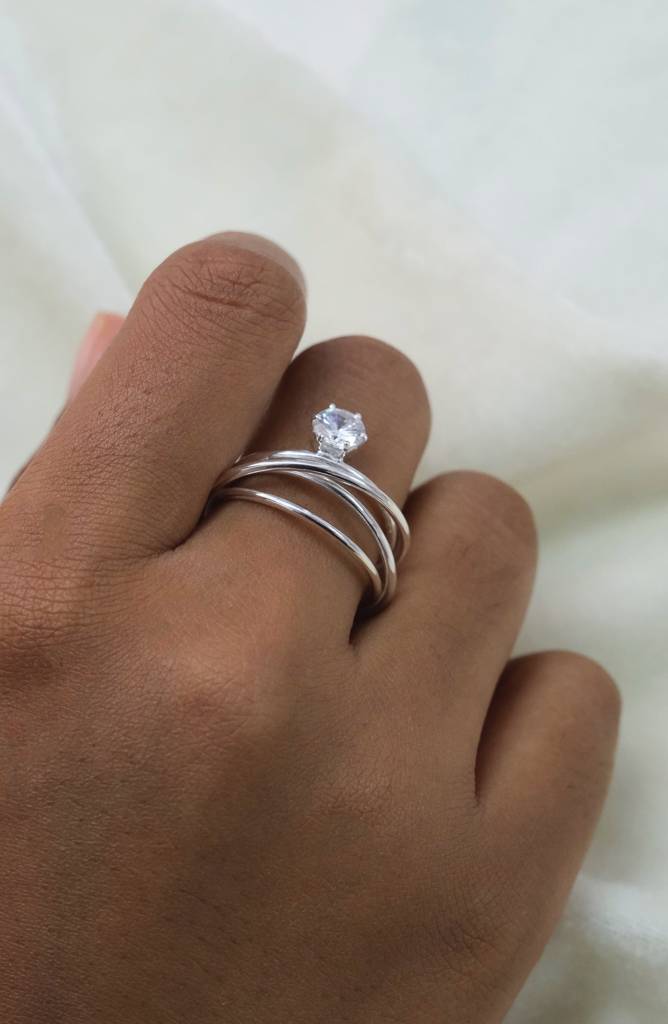 Spiral Diamond Ring : RIN_SPIRADI_GV3_0505