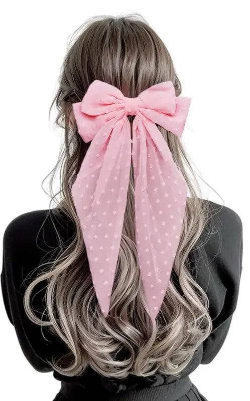 Chiffon Hair Clip : HX-HP-S-0021-PK