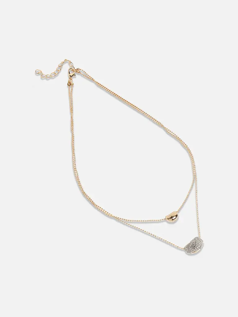 Sena-Women'S Bling Bean Multi-Strand Necklace : SOHINC8657