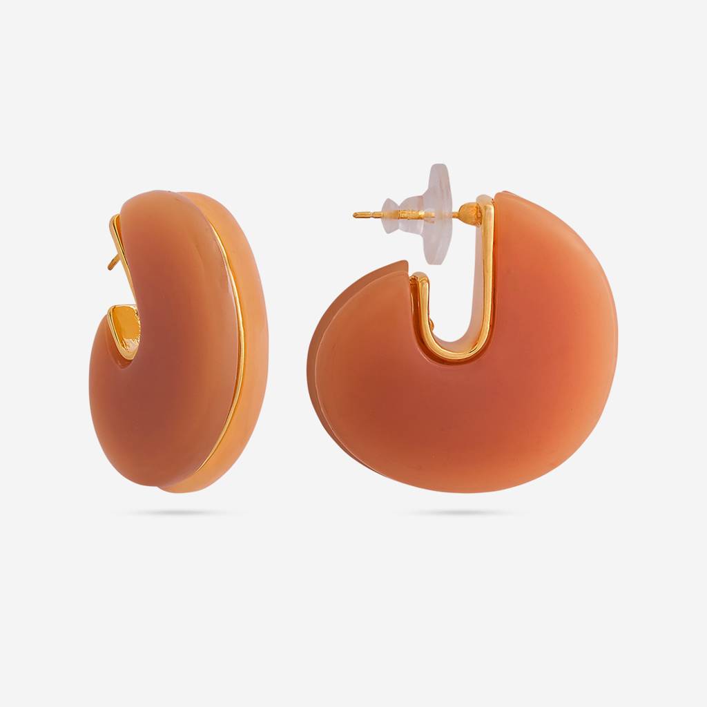 Gold - Plated Casual Wear Trendy Earring - 451289 : 451289
