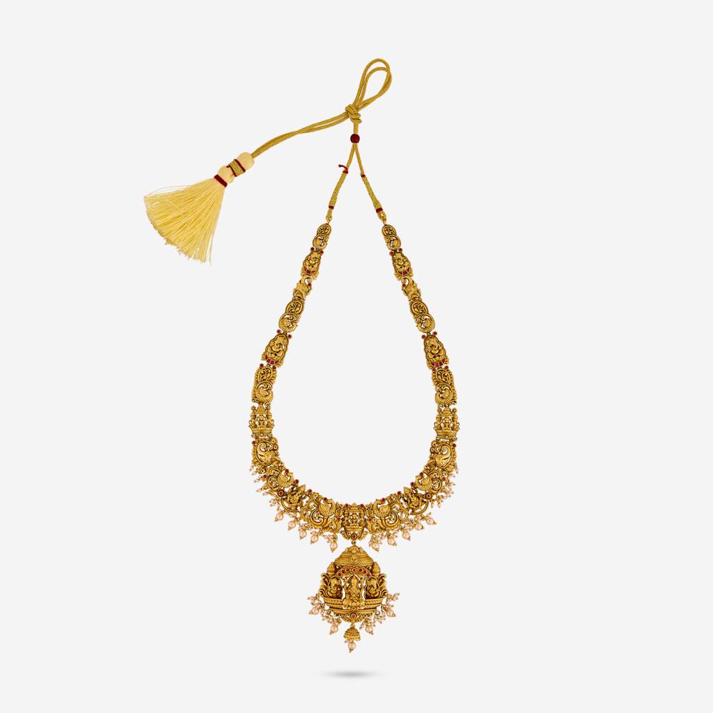 Ruby Gold - Plated Bridesmaid Antique Necklace - 456946 : 456946
