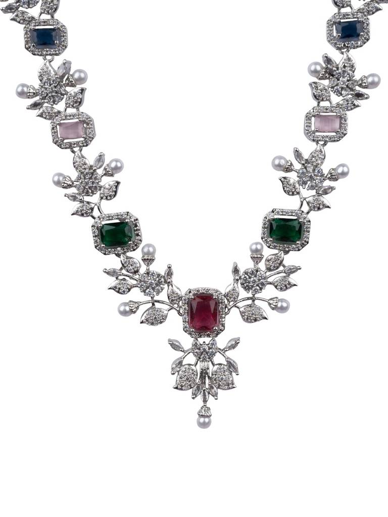 Statement Necklace Set : AD151MULTI