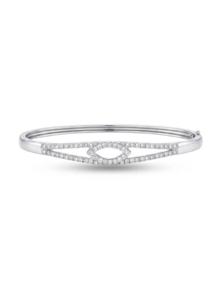 925 Silver Evil Eye Protection Bracelet For Women : BR-41