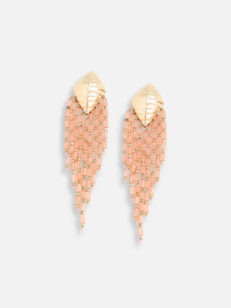 Serina-Gold Plated Designer Stone Party Drop Earring For Women : SOHEAR4802