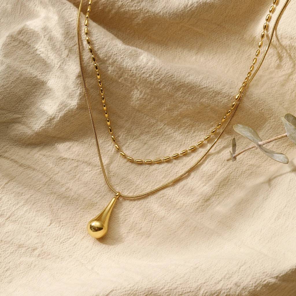 Sweetheart Surprise Necklace And Ring Combo : NRC-050-G-1