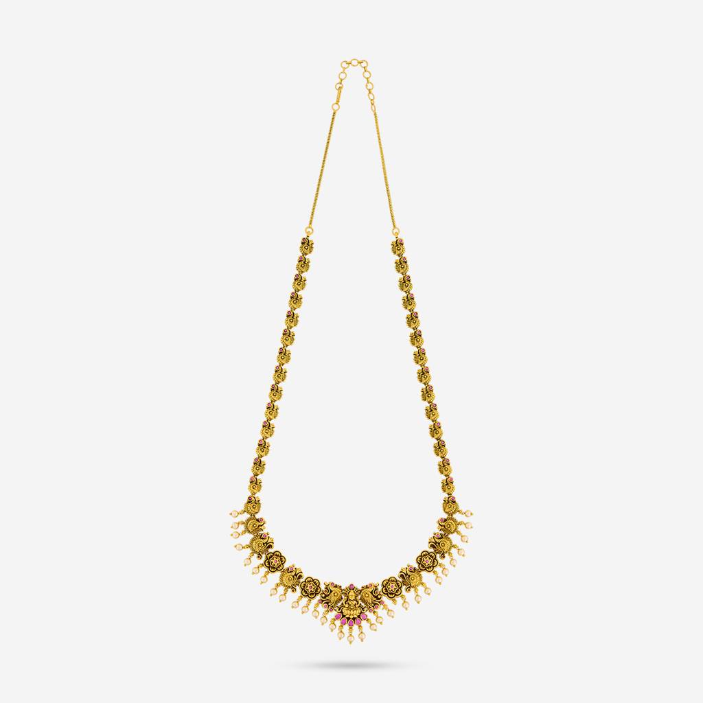 Ruby Gold - Plated Bridesmaid Antique Necklace - 458459 : 458459