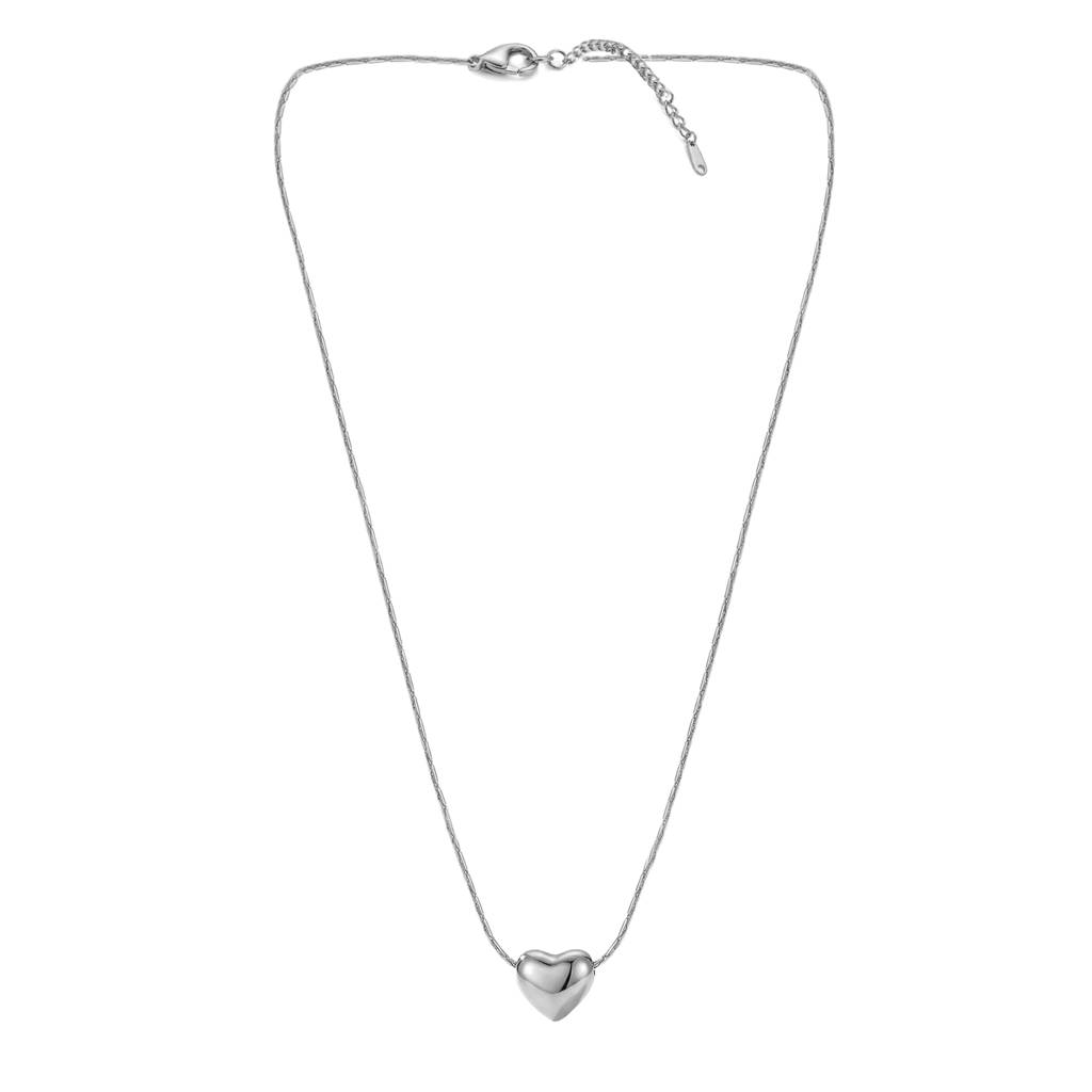 Heart Shape Pendant Chain Necklace Fashion Jewellery For Women & Girls : PX9P79S